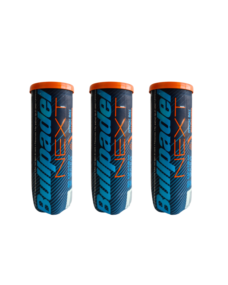 LOT DE 3 TUBES DE BALLES BULLPADEL NEXT