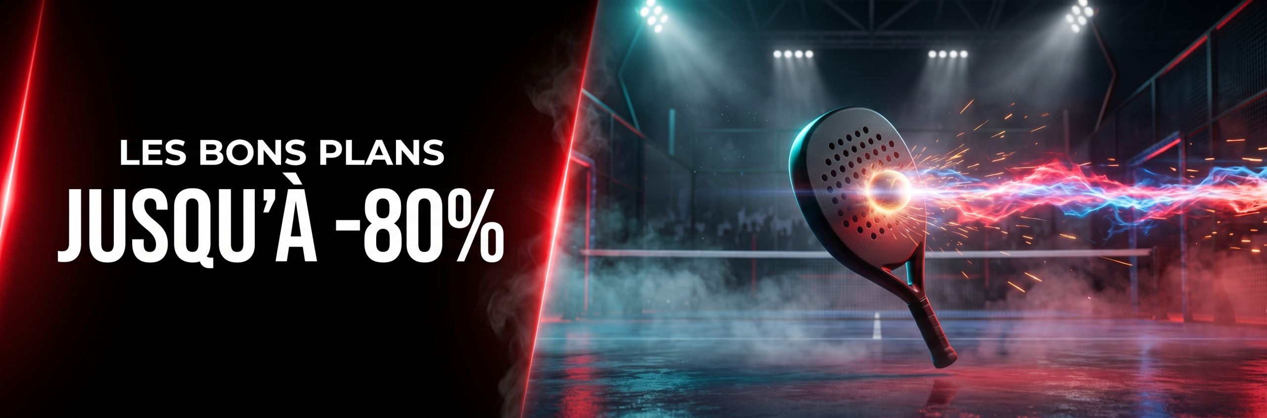 Promotions raquettes de padel