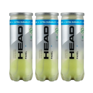 Lot de 3 tubes de balles Head Padel Pro +