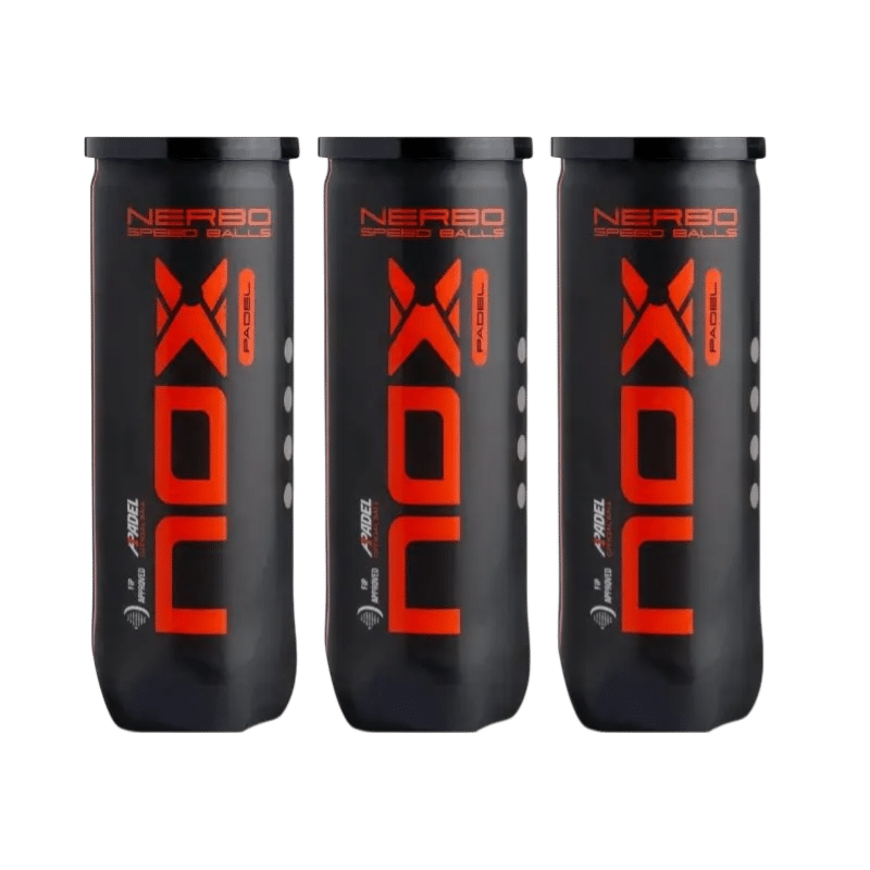 LOT DE 3 TUBES DE BALLES NOX NERBO