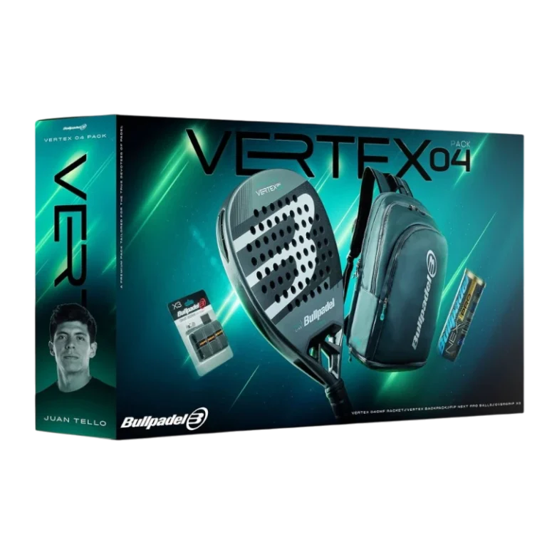 Pack raquette padel Bullpadel Vertex 04 Comfort 2025
